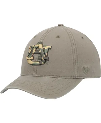Men's Top of the World Olive Auburn Tigers Oht Military-Inspired Appreciation Unit Adjustable Hat