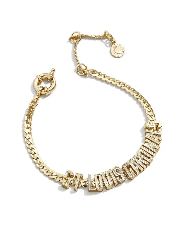 BaubleBar St. Louis Cardinals Curb Bracelet