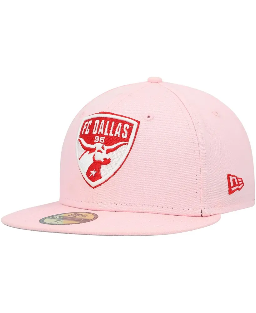 Men's New Era Pink Fc Dallas Pastel Pack 59FIFTY Fitted Hat