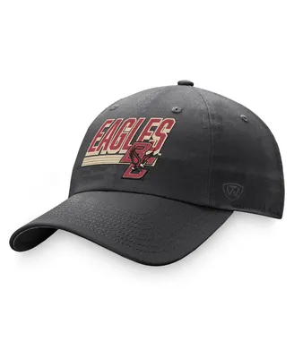 Men's Top of the World Charcoal Boston College Eagles Slice Adjustable Hat