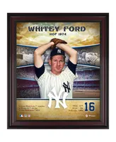 Whitey Ford New York Yankees Framed 15" x 17" Hall of Fame Career Profile