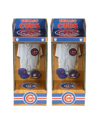 Chicago Cubs Corrugated Linerboard Mini Sports Locker 2-Pack - LockerSource