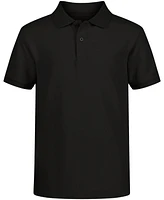 Nautica Husky Boys Uniform Stretch Double Pique Polo