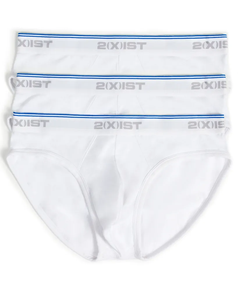 2(x)ist Cotton Stretch No Show Brief 3 Pack