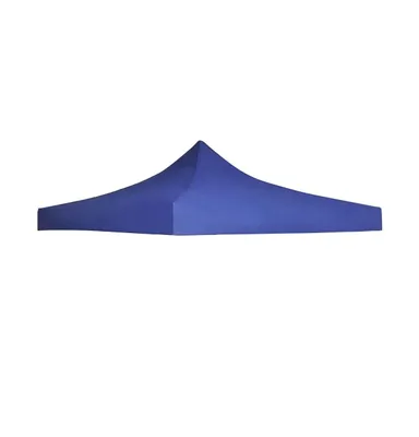vidaXL Party Tent Roof 9.8'x9.8' Blue