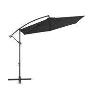 vidaXL Cantilever Umbrella with Aluminum Pole 118.1