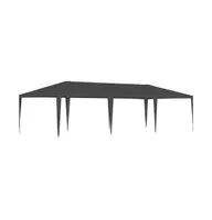 vidaXL Professional Party Tent 13.1'x29.5' Anthracite 0.3 oz/ft²