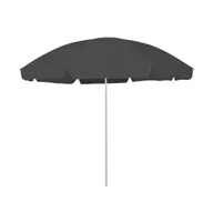 vidaXL Beach Umbrella Anthracite 118.1"