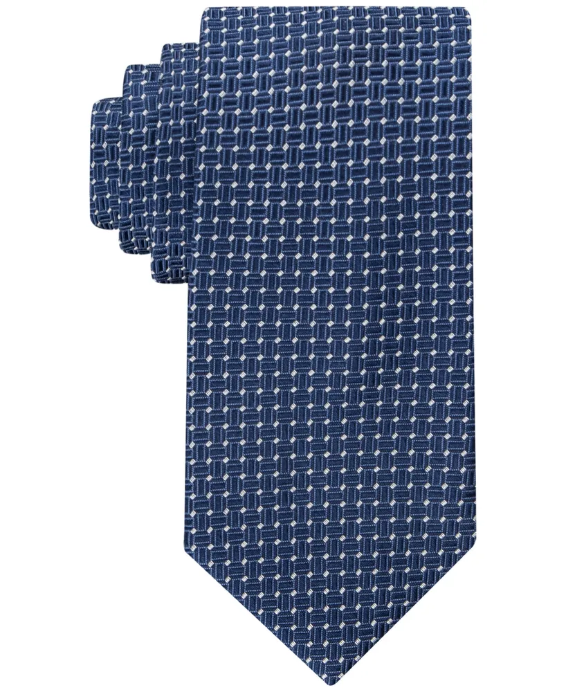 Tommy Hilfiger Men's Natte Grid Tie