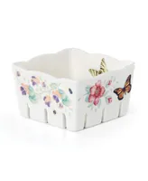 Lenox Butterfly Meadow Kitchen Berry Bowl, Created for Macy's - White With Multi