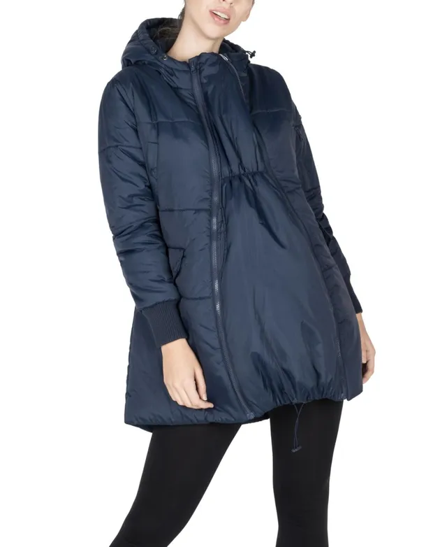 Modern Eternity Maternity Harper - 3in1 Coat Cocoon Mid Thigh