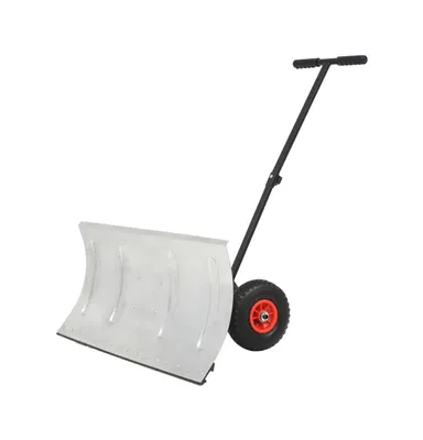 Manual Snowplough with Wheels 39.4"x17.3"