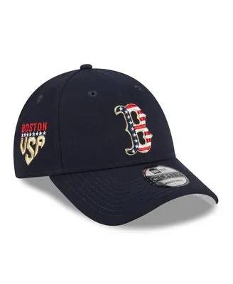 Men's New Era Navy Boston Red Sox 2023 Fourth of July 9FORTY Adjustable Hat