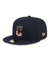 Men's New Era Navy Cleveland Guardians 2023 Fourth of July 59FIFTY Fitted Hat