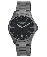 London Fog Women's Quartz Aberdeen Black Alloy Watch 40mm