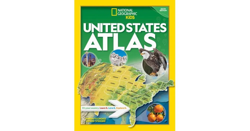 National Geographic Kids Us Atlas 2020, 6th Edition by National Geographic Kids