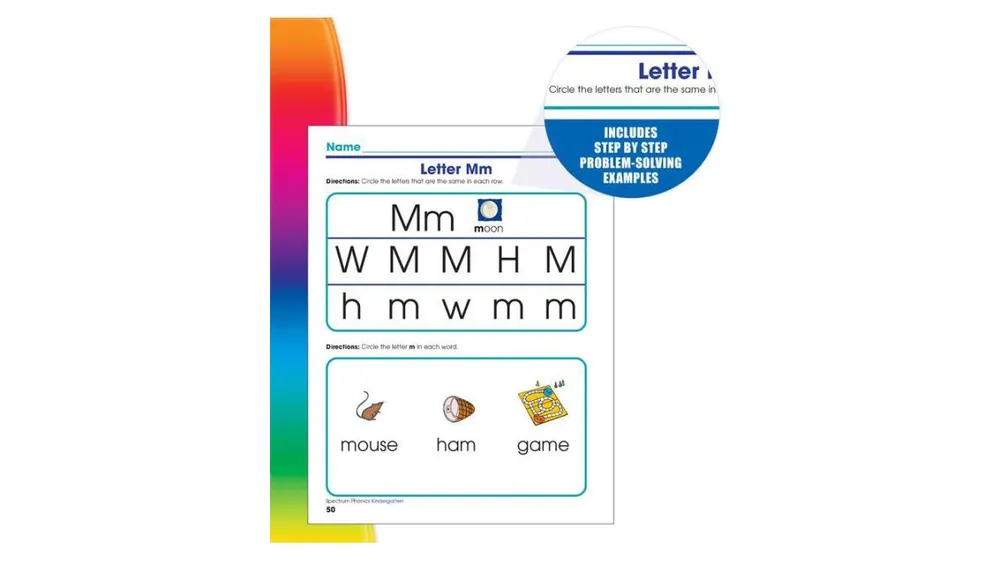 Spectrum Phonics, Grade K by Spectrum Compiler