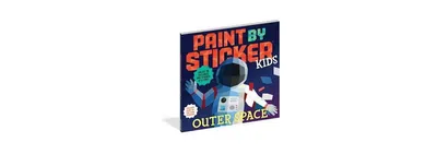 Paint by Sticker Kids- Outer Space- Create 10 Pictures One Sticker at a Time Includes Glow-in-the