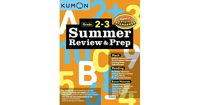 Kumon Summer Review Prep 2-3 by Kumon Publishing