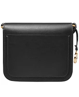 Fossil Lennox Leather Flap Crossbody Bag