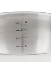 BergHOFF Belly 18/10 Stainless Steel 5.5 Quart Stockpot with Lid