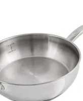 BergHOFF Belly 18/10 Stainless Steel 9.5" Skillet with Lid