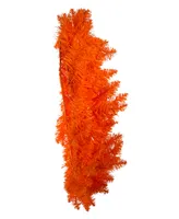 Kurt Adler 24" Unlit Orange Wreath