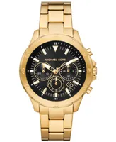 Michael Kors Men's Greyson Chronograph -Tone Stainless Steel Watch 43mm