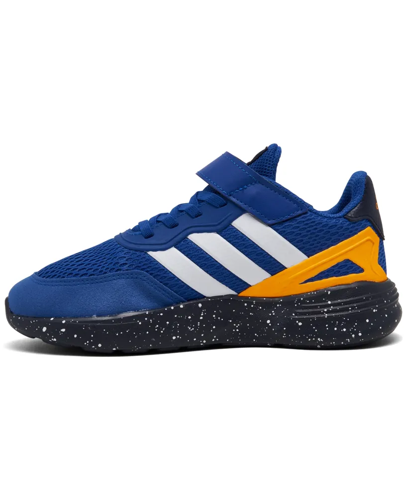 adidas Little Boys Nebzeb Adjustable Straps Casual Sneakers from Finish Line