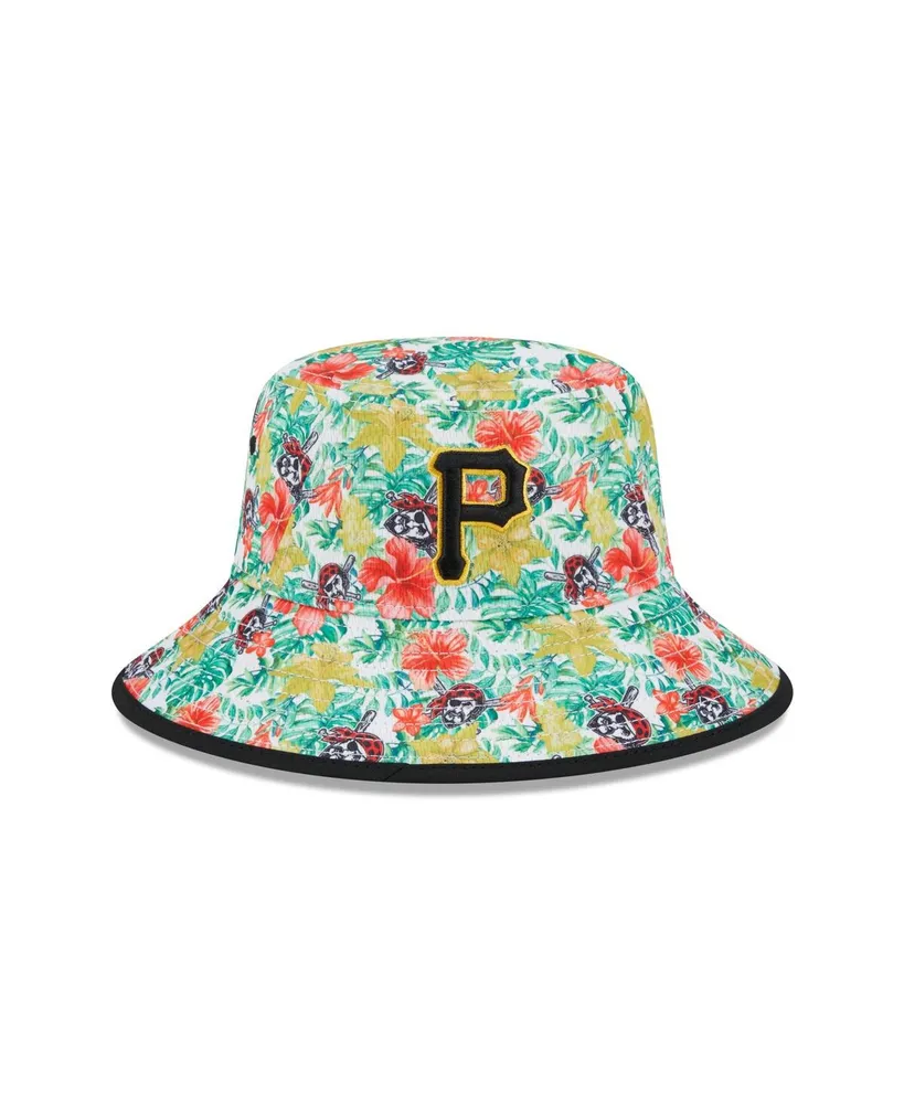 Men's New Era Pittsburgh Pirates Tropic Floral Bucket Hat