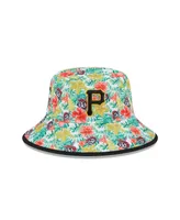 Men's New Era Pittsburgh Pirates Tropic Floral Bucket Hat