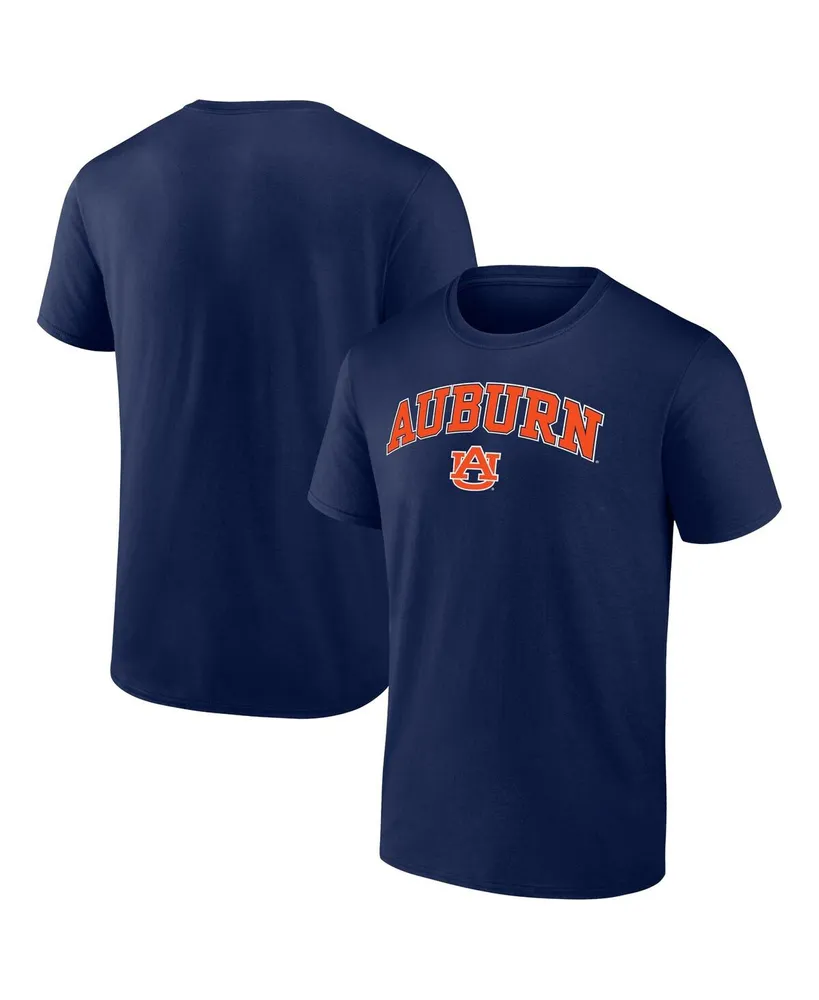 Men's Fanatics Navy Auburn Tigers Campus T-shirt