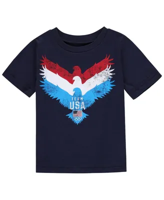 Toddler Boys and Girls Navy Team Usa T-shirt
