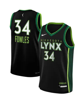 Big Boys and Girls Nike Sylvia Fowles Black Minnesota Lynx Swingman Player Jersey - Rebel Edition