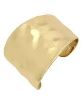 Robert Lee Morris Soho Gold Hammered Cuff Bracelet
