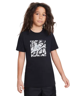 Nike Big Kids Sportswear Relaxed-Fit Logo T-Shirt