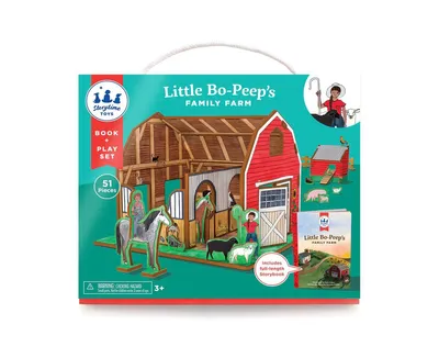 Bo Peep's Family Farm Book and Playset by Peiffer, Cristina