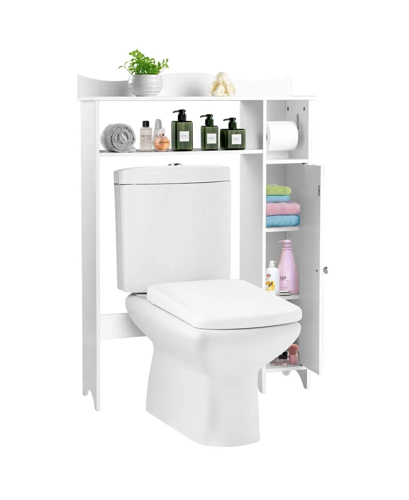 Costway Bathroom Tower Storage Cabinet Organizer