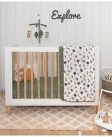 Living Textiles Baby Boys Printed Jersey Crib Sheet