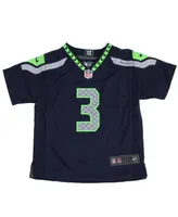 Baby Boys and Girls Seattle Seahawks Nike Russell Wilson College Navy Team Color Game Jersey