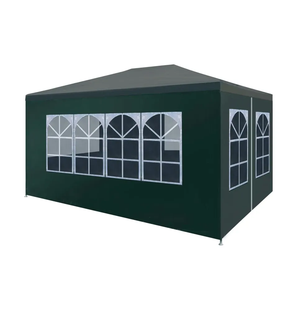 vidaXL Party Tent 9.8'x13.1' Green