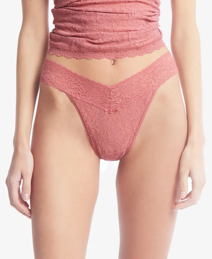 Hanky Panky Women's Signature Lace Original Rise Thong Underwear