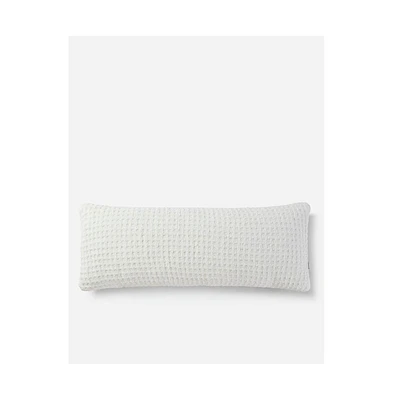 Sunday Citizen Snug Waffle Decorative Pillow, 14" x 36"