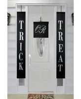 Set of 3 Trick or Treat Outdoor Halloween Banners, 19.25"