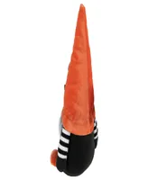 9.75" Halloween Gnome with Jack-o'-Lantern Hat