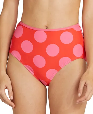 Kate Spade New York Women's High-Waist Bikini Bottoms