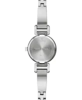 Bulova Women's Marc Anthony Modern Diamond Accent Stainless Steel Bangle Bracelet Watch 26mm