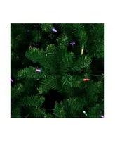 7.5' Pre-Lit Manchester Pine Instant Connect Artificial Christmas Tree with Dual Led Lights