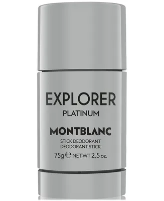 Montblanc Men's Explorer Platinum Deodorant Stick, 2.5 oz.