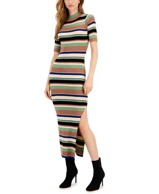 Rachel Roy Women's Esme Striped Sweater-Knit Dress